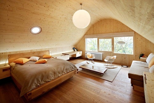 Lightway sun tunnels installed as part of a stylish loft conversion